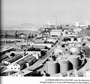 Oran - Port-est - Reservoirs et Centrale Thermique